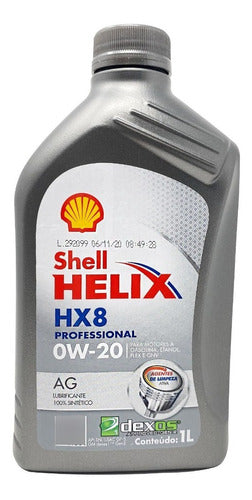 Aceite Motor 0w20 Full Sintetico - Shell Helix Hx8 Professional