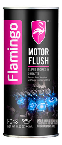 Aditivo Limpiador De Carter Motor Flush 443ml Flamingo