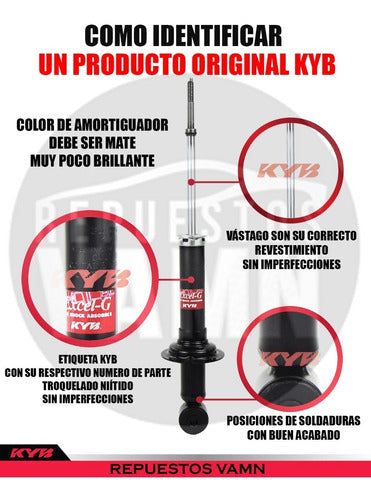 Amortiguadores Traseros Yaris 1999 - 2005 Originales Kyb