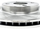 Disco Freno delantero Corolla 2003 - 2008 - TOMITA (12620)