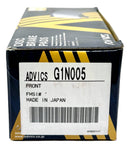 Pastillas Freno Delanteras Terios 2002 - 2013 - Original Advics (G1N005) - Japon