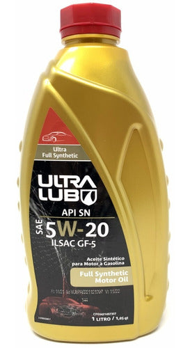 Aceite De Motor 5w20 Full Sintético Ultralub