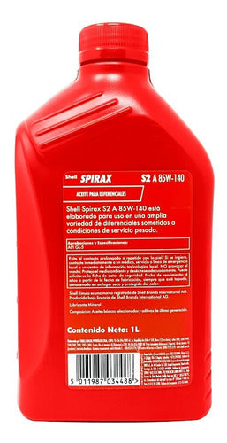 Aceite 85w140 Para Caja / Transmisión Sincrónica Shell