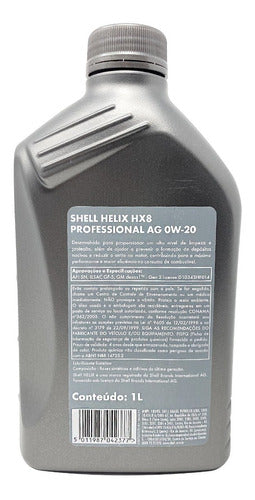 Aceite Motor 0w20 Full Sintetico - Shell Helix Hx8 Professional