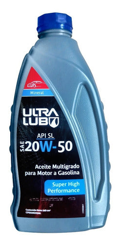 Aceite De Motor 20w50 Mineral Ultralub