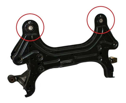 Buje Puente Trasero Motor Aveo 2005 - 2014 Original Korea