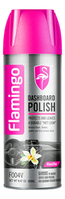 Spray Silicon Abrillantador Tablero con Olor - 450 ML - Flamingo