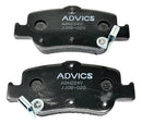 Pastillas Freno Traseras Corolla 2009 - 2014 - Original Advics (A2N224Y) - AISIN